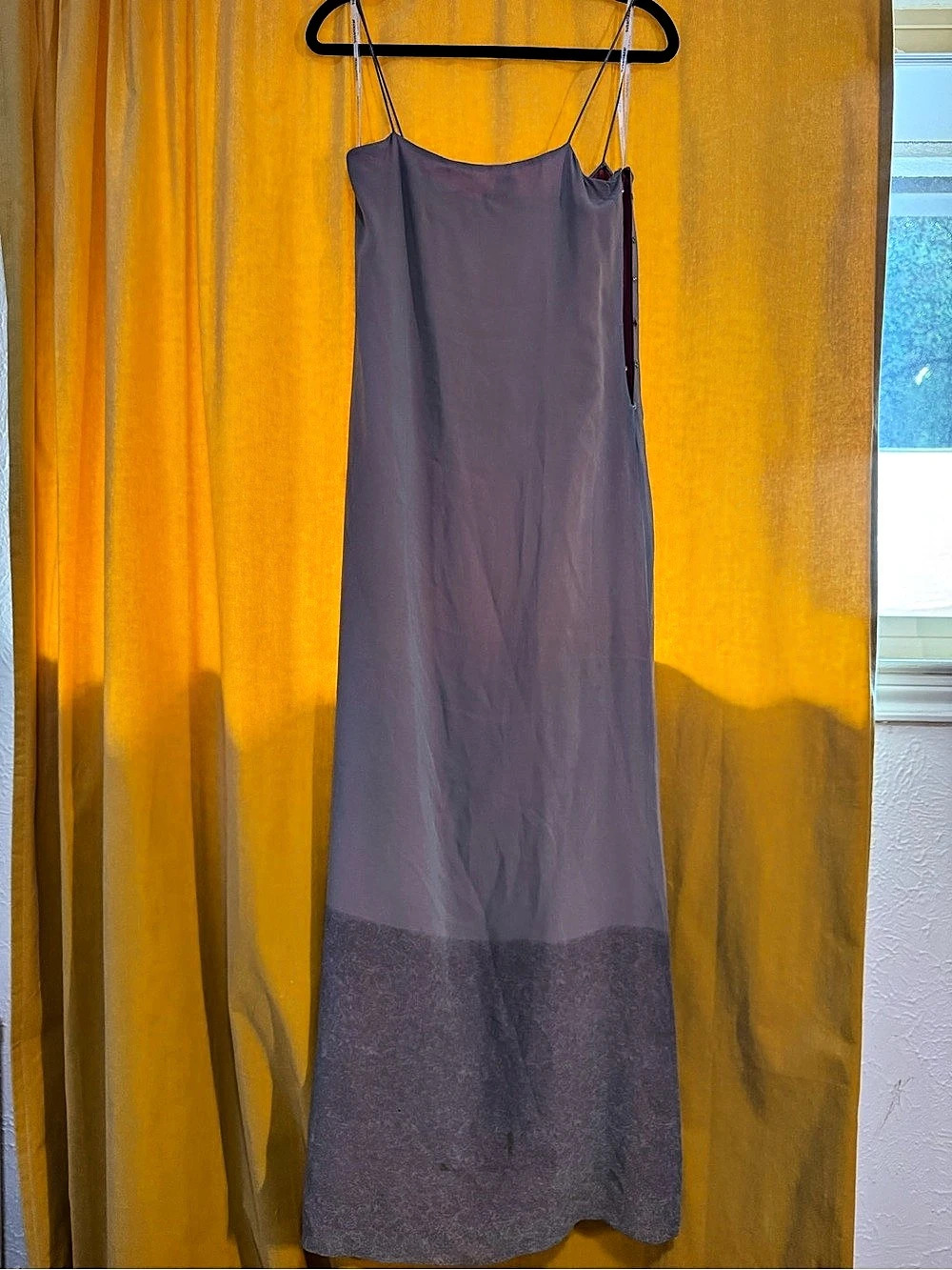 Susan Lazar Women's Silk Maxi Dress Purple Size 6